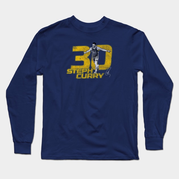 Steph Curry Long Sleeve T-Shirt by BossGriffin